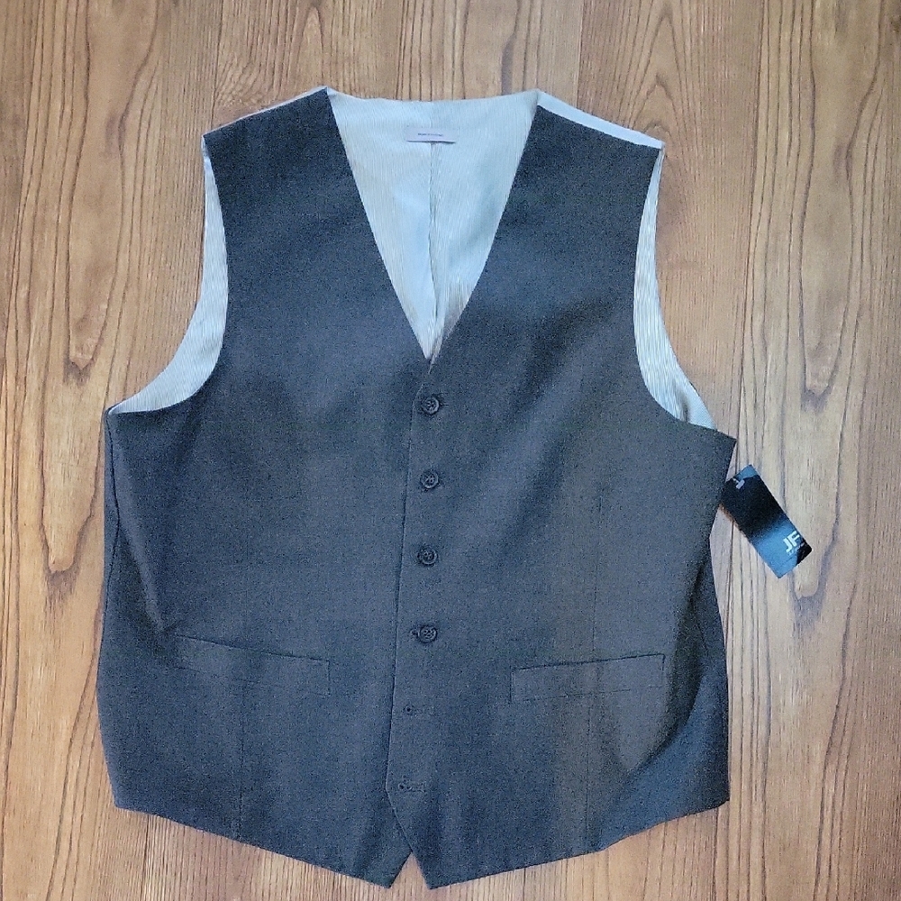 JF J.FERRAR  LARGE SLIM FIT VEST